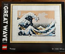 Hokusai The Great Wave Lego Set