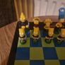 Vintage  Simpsons 3D Chess set 1997. Image 4