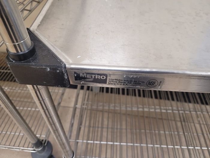 Metro Stainless Steel Trolley