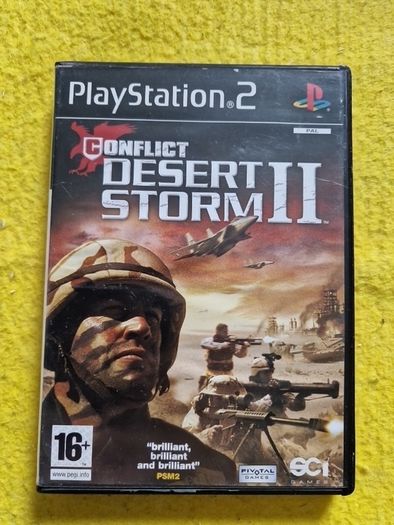 Conflict Desert Storm II 2  PlayStation2 Ps2 games Original