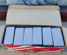 3 boxes of MK clad back boxes (k3591alm) new.