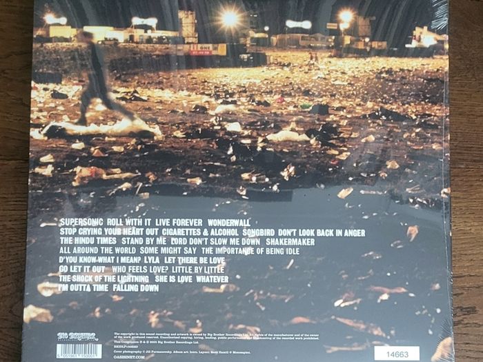 Oasis - Time Flies (2025 RSD numbered sleeve, 4 x coloured vinyl)