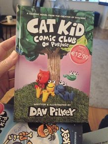 Cat kid, comic club on purpose