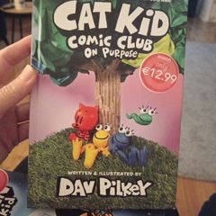 Cat kid, comic club on purpose