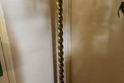 Brass Spiral Floor Lamp
