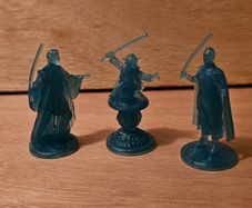 Star Wars Holographic Plastic Figures Roughly 50mm In Height As New Out Of Pack