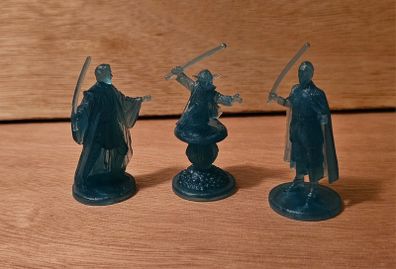 Star Wars Holographic Plastic Figures Roughly 50mm In Height As New Out Of Pack