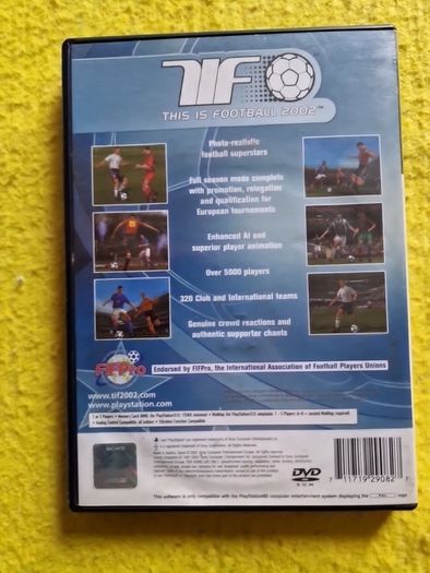 This is Football 2002 PlayStation2 Ps2 Games Original
