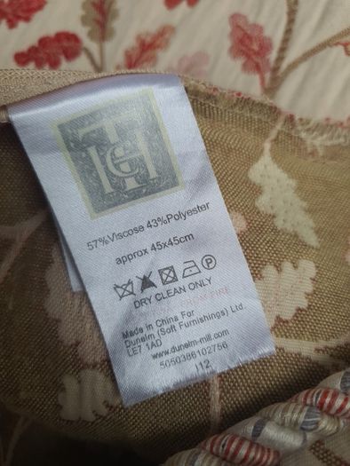 Dunelm Tapestry Cushion Cover