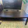 Free Furnitures(Double sofa bed, 42 inch LG TV, IKEA coffee table, TV unit and wooden pallet) Image 3