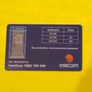 Card 1292 Simply Talk E7 + E1 free Schlumberger Music Front Overprint Image 2