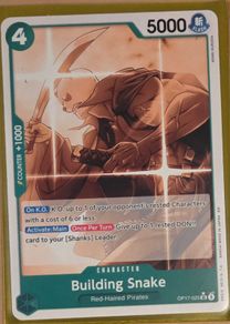 One Piece TCG OP-17 Building Snake 025 Pandaman