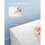 TV cabinet stand  with 2 doors white TVs up to 60 inches Image 3