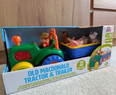 Big Steps Old McDonald Tractor and Trailer
