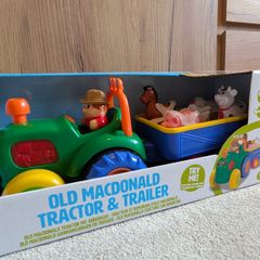 Big Steps Old McDonald Tractor and Trailer