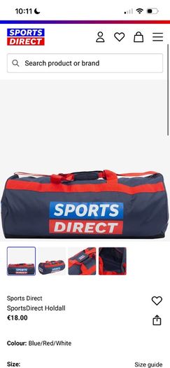 Sports Direct large bags