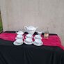 China floral tea set postage possible Image 2