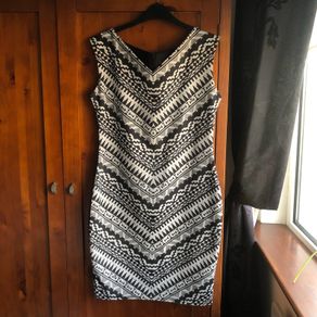 Savida Aztec print mini dress