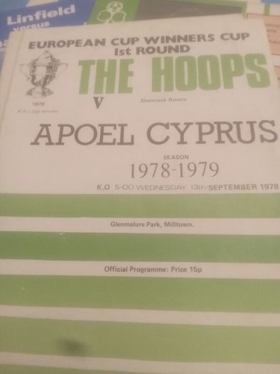 Old Soccer Programmes