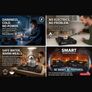 Single and double gas cookers with 4 cans of gas Image 5