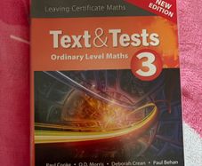 Text & Tests 3 Ordinary Level Maths LC