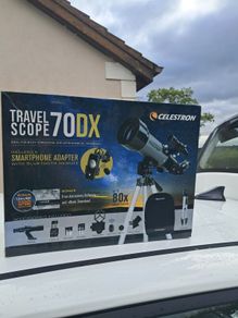Celestron travel telescope 70 dx