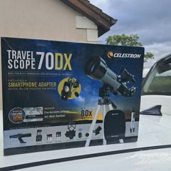 Celestron travel telescope 70 dx