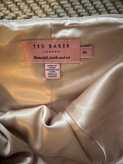Ted Baker knee length halterneck dress