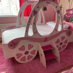 princess carraige bed