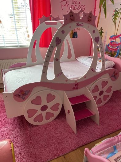 princess carraige bed