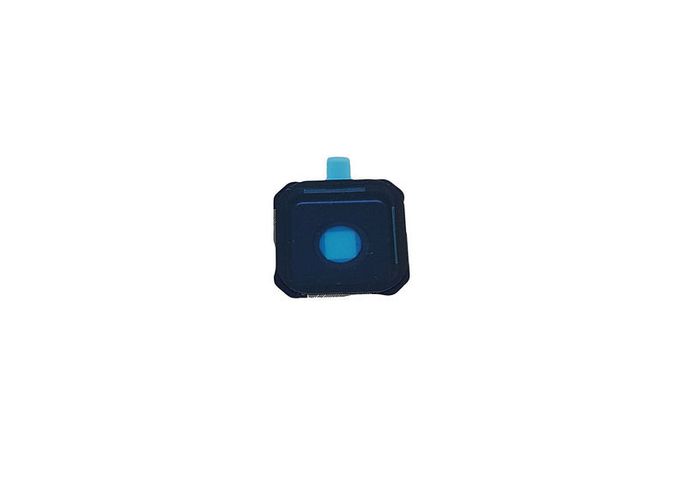 Samsung Galaxy S6 Edge Plus G928 Camera Lens Rear Back Glass Cover & Frame Blue - FHT17SMCL
