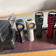 Fireflies Flashlights two X4's and two L60's