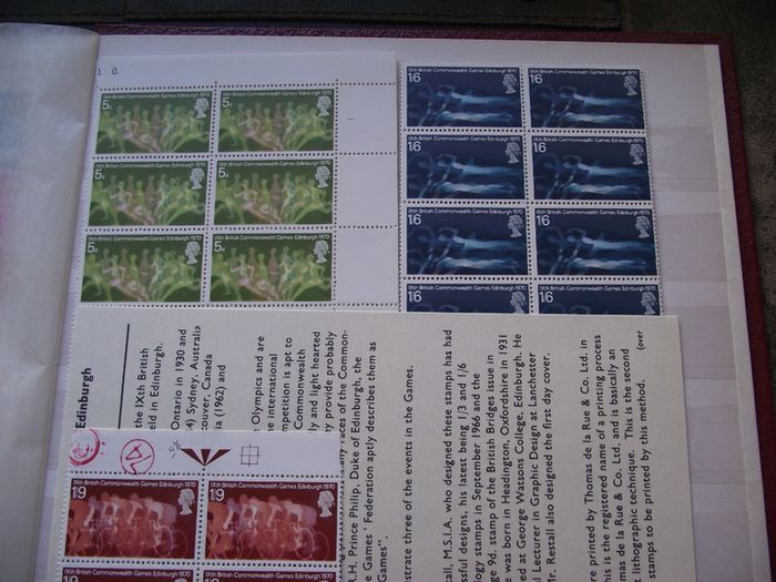 A valuable collection of Mint Elizabeth II Commemorative stamps