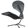 Indoor & Outdoor Hanging Lounger with Frame, Floating Lounger with Paraso Image 3