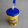 Vintage 90's Child's Nesquik Mug with Straw Image 6