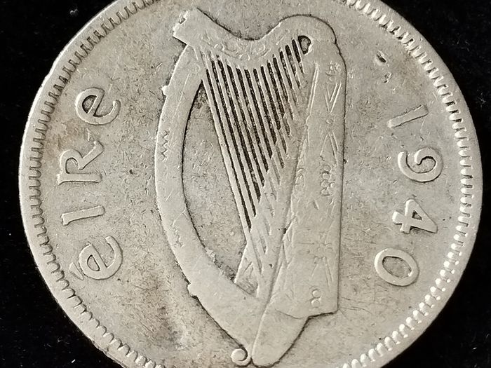 Ireland - 1940 - Shilling - Silver - KM.14 - [371]