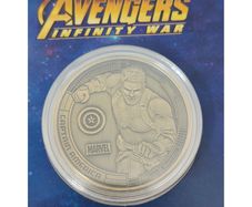 Marvel Avengers Infinity War Captain America Limited Edition Coin The Koin Club 2018