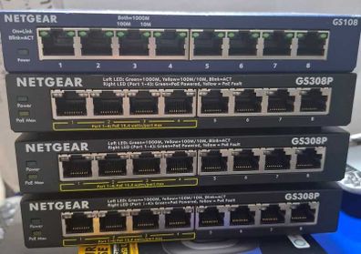 Netgear switches POE without power supply