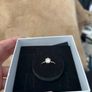 Pandora Gold Ring with Clear Stone comes w gift box Image 4