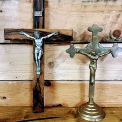 Vintage crucifixes