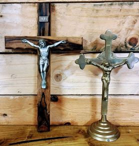 Vintage crucifixes