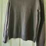 Play Commes Des Garcons Grey Heart Grey Jumper in XL Image 2