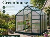Greenhouse  6 x 8 ft Green Frame