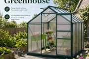 Greenhouse  6 x 8 ft Green Frame