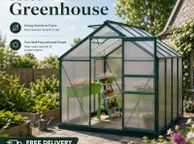 main image for ad Greenhouse  6 x 8 ft Green Frame