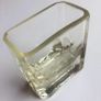 Small Vintage Etched Crystal Cup / Vase Image 3