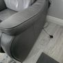 Sofa two seater and electric recliner leather Image 3