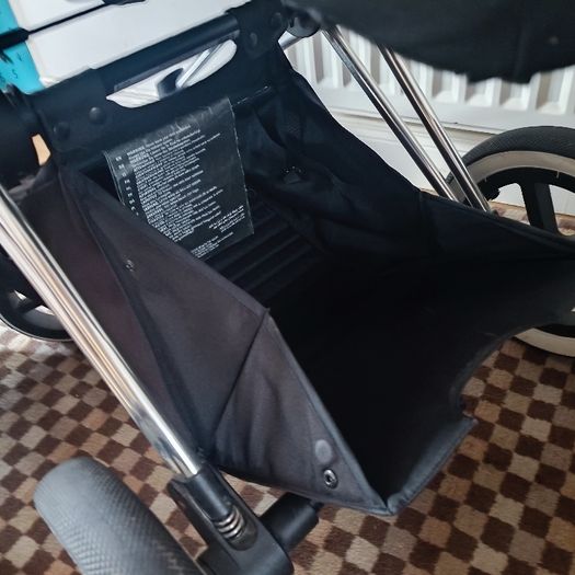 Cybex Priam travel system with lie flat car seat