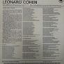 Leonard Cohen vinyl lp Image 2