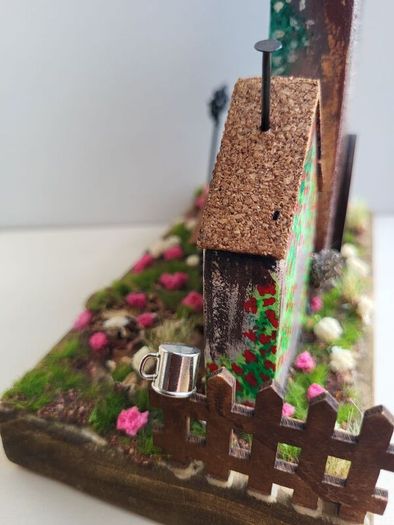 handcrafted wooden houses!